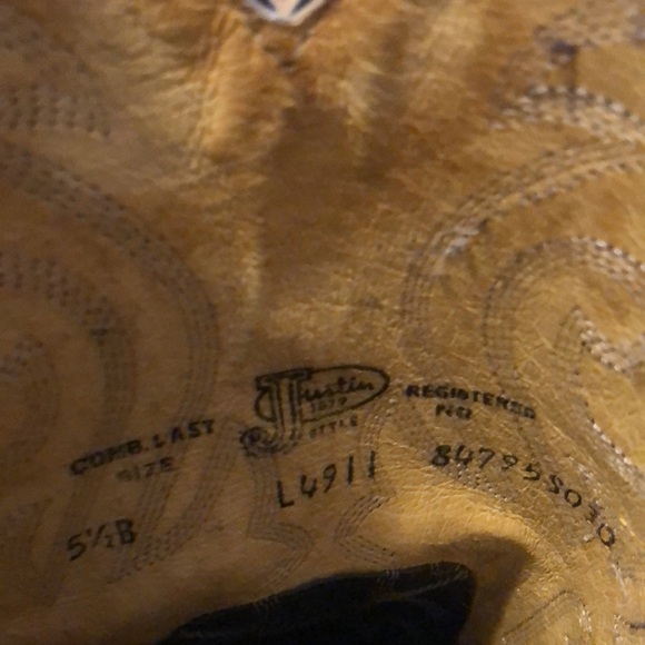 Justin western boots 3052 - Picture 7 of 8